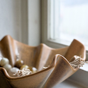 Pupill-Wave Bowl, matt brown S