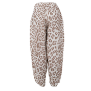 Black Colour - Melina Barrel Linen Pant Nougat Leo