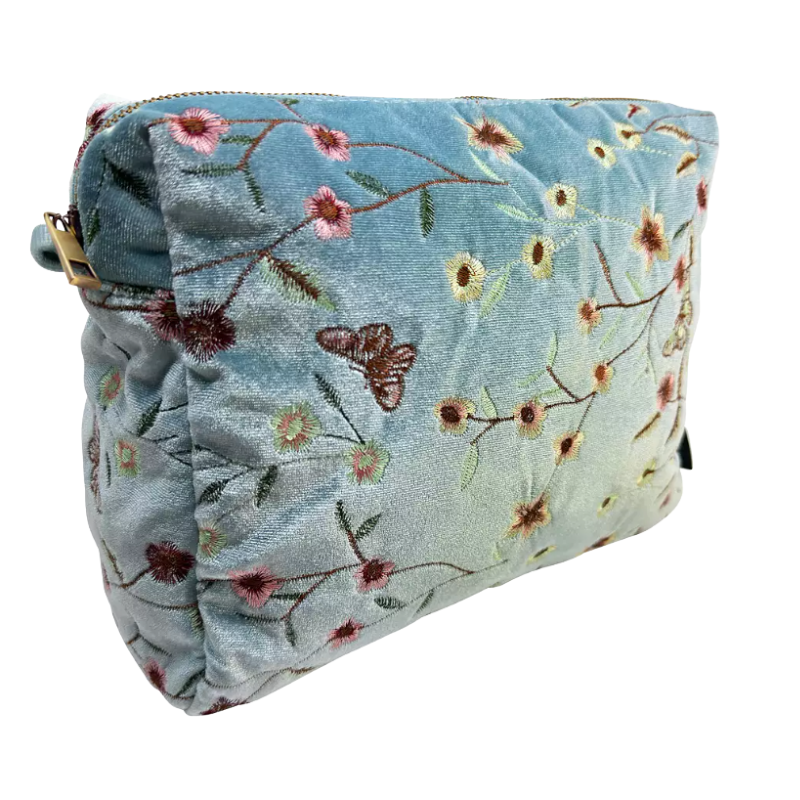 Pipols Bazaar - Garden Velvet Big Cosmetic Blue