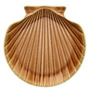 Madam Stoltz-Seashell tray - Röd