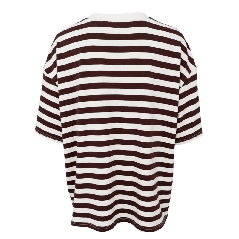 Black Colour - Madelyn Big Tee Coffee