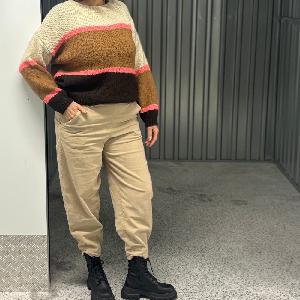 Black Colour - Hildur -  Stickad Tröja