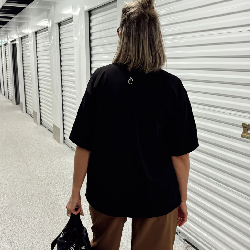 Black Colour - May Big Tee Black