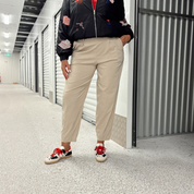 Black Colour - Davina Barrel Pant Kit