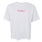 Black Colour - Love SS Tee White