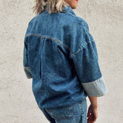 Black Colour - Izzy Denim Jacket