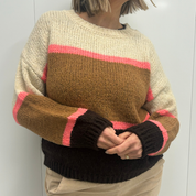 Black Colour - Hildur -  Stickad Tröja