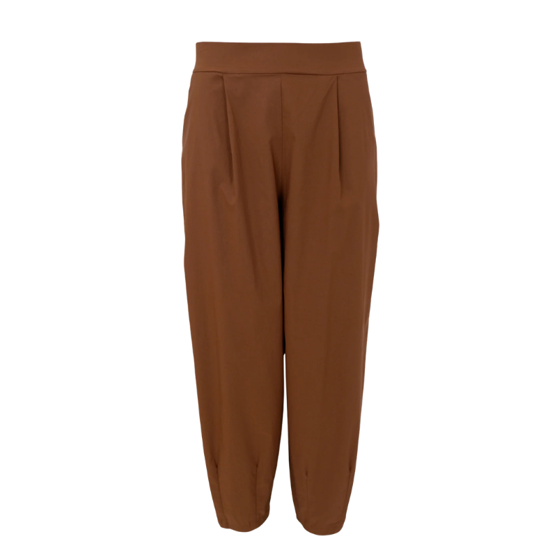 Black Colour - Davina Barrel Pant Hazelnut