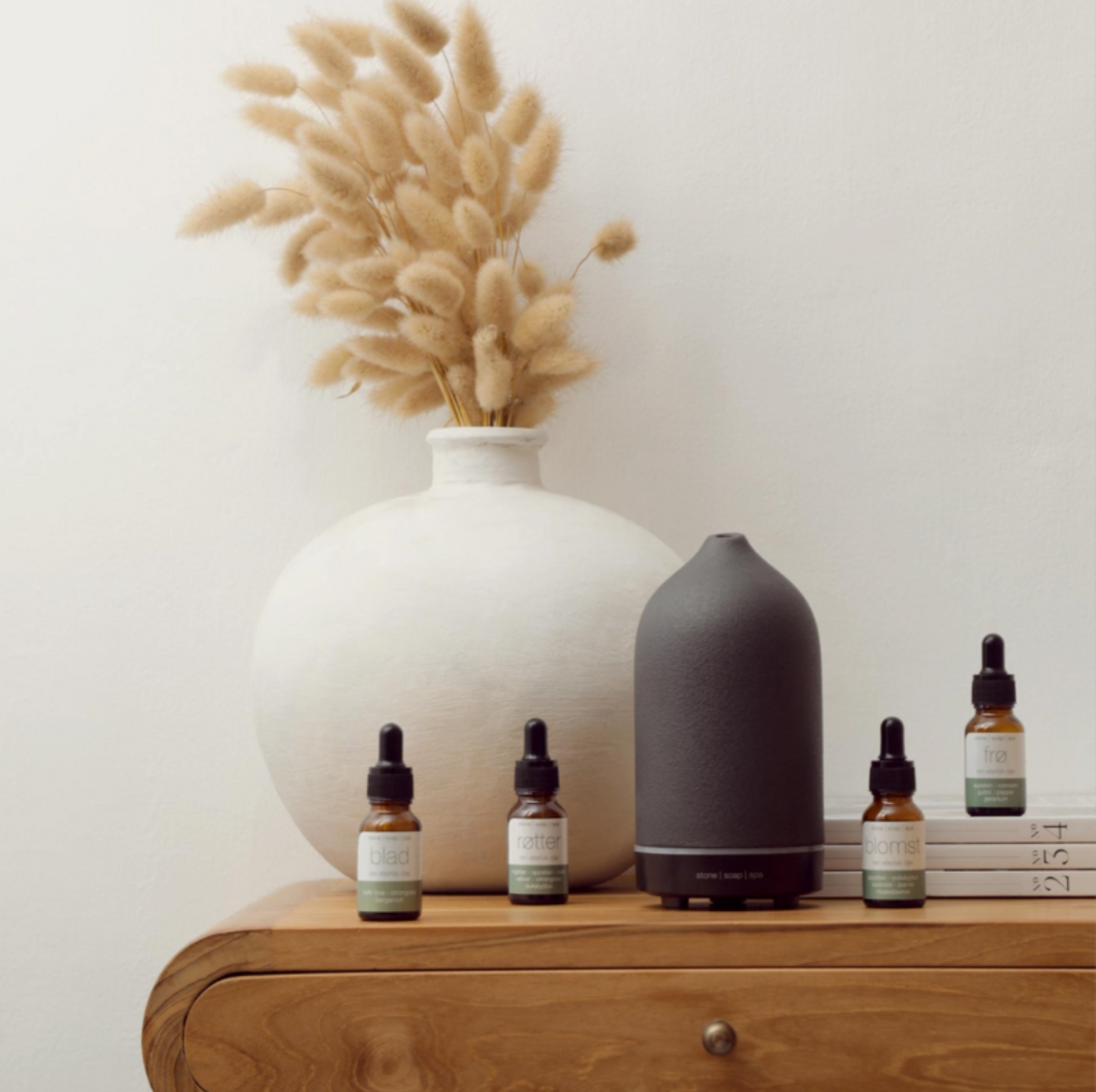 Stone Soap Spa - Aroma Diffuser Svart