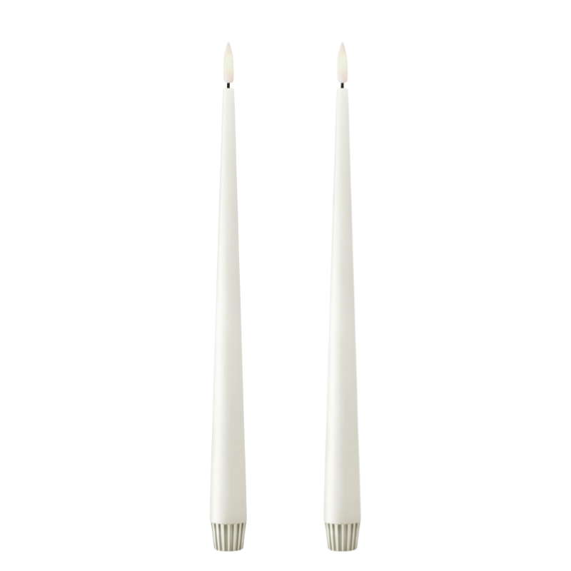 Ester & Erik - Ledljus Kronljus 2-pack Vit