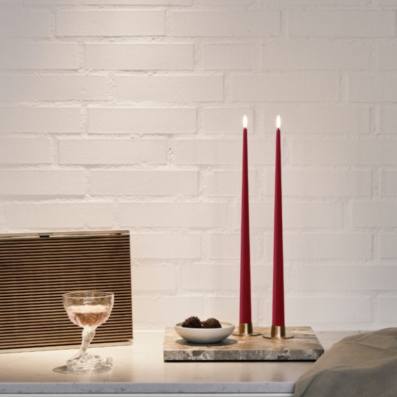 Ester & Erik - Lesljus Kronljus 2-pack Röd