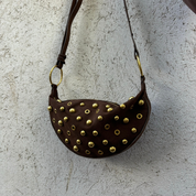 Black Colour - Crossover Bag Mocca