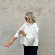 MinouMinou  - Skjorta Living – Vit OneSize