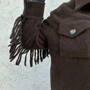 Black Colour - Dutton Fleece Jacket